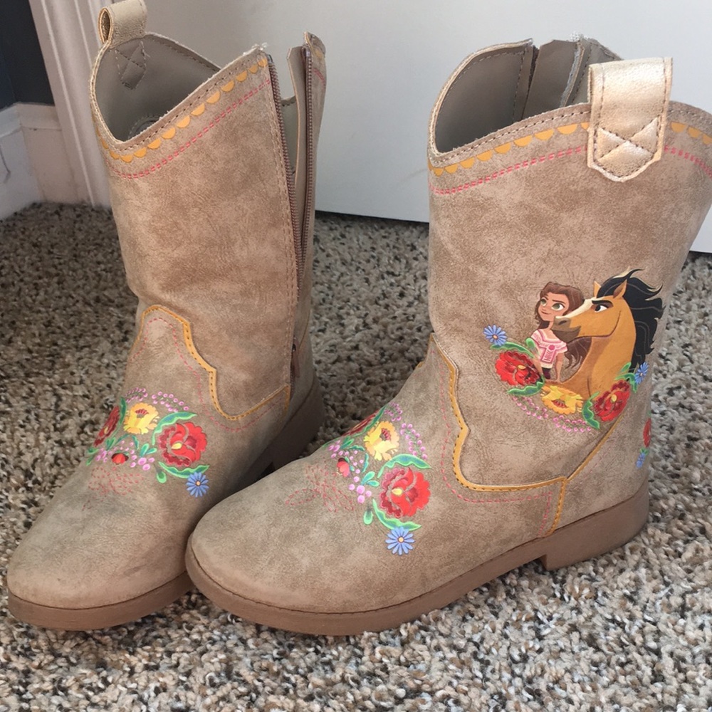 Girls Spirit cowgirl boots